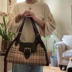 Burberry Dome Shape Tote Bag